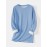 Women's Pullover Winter Warm Plush Lining Long Sleeve Sweatshirt, Slim Fit Warm Top, Women's Clothing